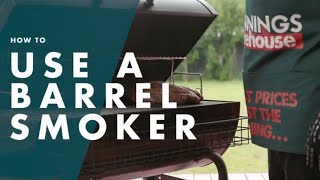 How to Use A Barrel Smoker - BBQ Advice At Bunnings