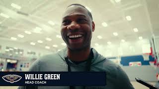 Willie Green recaps Day 3 | Pelicans Training Camp 2024