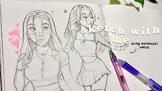 Sketch with me *chill* 🍥💕