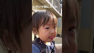 1歳11ヶ月　いやいや期に入った