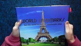 ASMR | Amazing World Landmarks! Beautifully Illustrated Book - Whispered Browse & Read