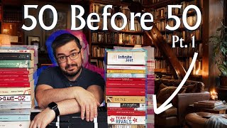 50 Books to Read Before 50: My Epic Challenge!