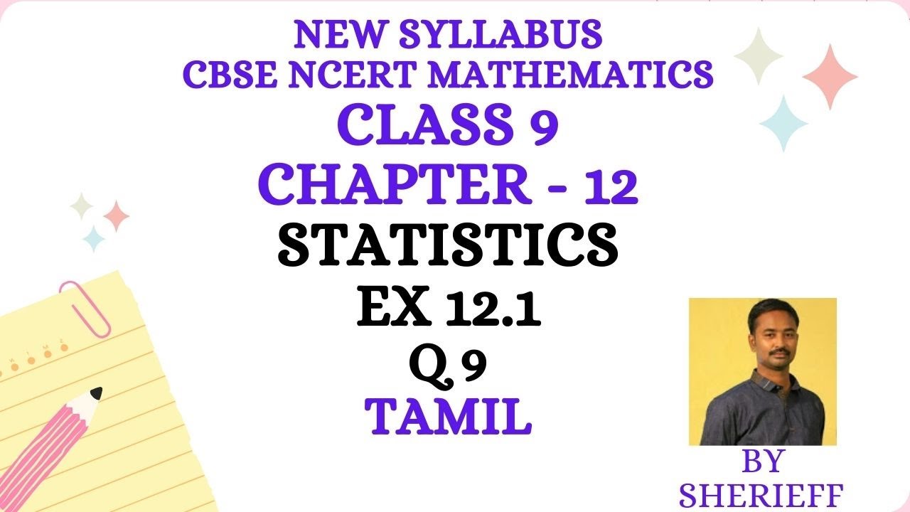 CLASS 9 CHAPTER 12 STATISTICS EX 12.1 Q 9 CBSE NCERT MATHS NEW SYLLABUS ...