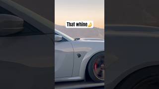 Crazy whine in a Hellcat Charger fly by 🎶🔊 #flyby #hellcat #charger #srt