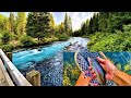 Fly Fishing for Trout on the Metolius River - Gorgeous Rainbow Trout & The Elusive GIANT Bull Trout