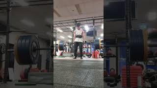 170kg/374lbs X 6 Hack Deadlift