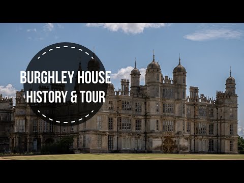 Who designed Burghley House?