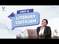 Unit 8 | Literary Criticism | NET SET JRF | Kalyani Vallath