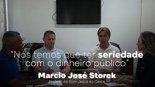 Direto ao Ponto com o Prefeito de Bom Jesus do Oeste, Márcio José Storck!