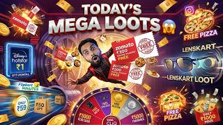 Lenskart Eyeglass New Loot | Zomato Rs.300 FREE Dining | Jiohotstar In Rs.1 | Tata Cliq Spin Loot |