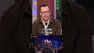 Donnie Wahlberg says he wouldn't be an actor without New Kids on the Block #shorts