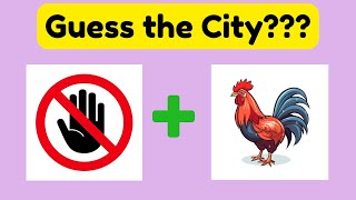 Guess the City from Emoji Challenge!!! Can you guess the city by its emoji??? #Gkwithtimci