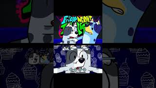 FNF: FRIDAY NIGHT FUNKIN VS BLUEY & MUFFIN COCONUTS SONG [FNFMODS/HARD] #shorts #bluey #muffin