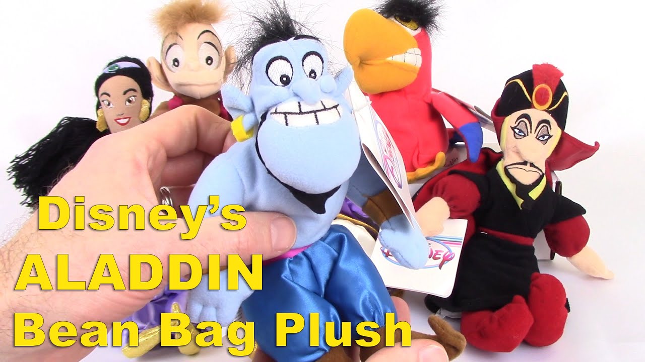 Disney ALADDIN Bean Bags (Set Of 6) Stuffed Plush Value Toy Review ...