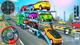 Car Transporter Truck Driving Simulator - Cargo Transport Multistory Vehicle - Android GamePlay