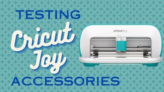 Testing Accessories for my Cricut Joy! - Pen Adapters & Engraving Tip