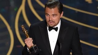 OSCARS 2016 | Leonardo DiCaprio Wins Best Actor Oscar for The Revenant