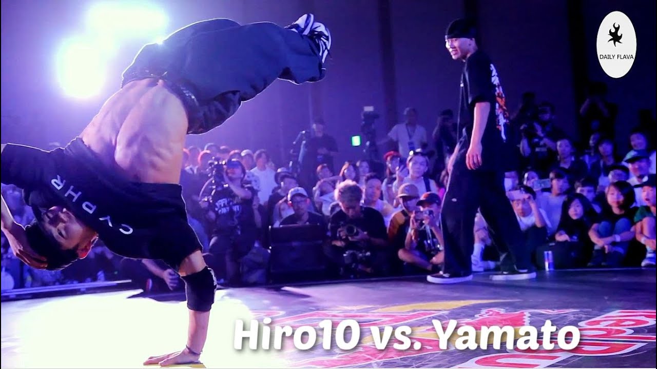 Hiro10 Vs. Bboy Yamato. Judge's Angle. Red Bull BC One Japan - YouTube