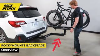 RockyMounts BackStage Swing Away Platform Bike Hitch Rack Overview (2018)