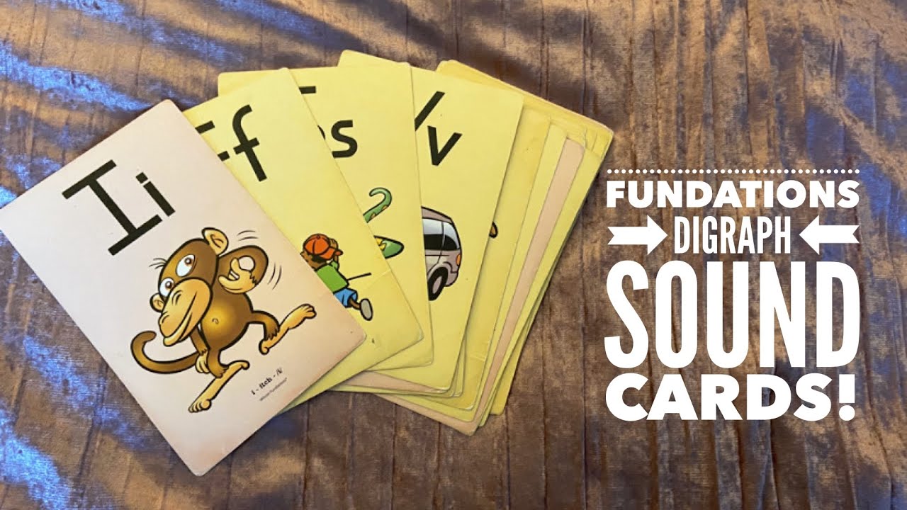 Fundations Digraph Sound Cards Youtube