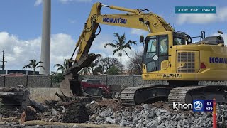 USACE completes Lahaina residential debris removal, commercial cleanup 64% done