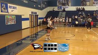 Daytona State 3  vs. Polk State 6  (FCSAA State Volleyball Tournament)