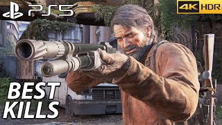 The Last of Us Part 1 PS5 - Best Kills 4 ( Grounded ) | 4k 60FPS
