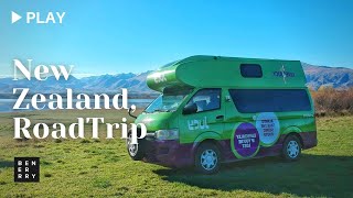 New Zealand Campervan Adventure Begins! 🚙 | 新西兰房车自驾游 | Ben \u0026 Berry