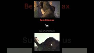 Becklespinax Vs Suchomimus edit #jurrassicworldchaostheory #edits￼￼