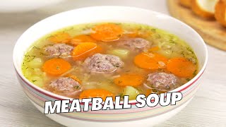 Moms Meatball Soup. Recipe by Always Yummy!