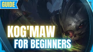 Kog'Maw Guide for Beginners: How to Play Kog'Maw - League of Legends Season 11 - Kog'Maw s11