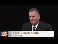 CDR Vincent Mettle, USNR (ret) veteran interview 10-22-2024