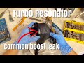 Common Turbo Resonator Boost Leak from 2006 Mercedes Sprinter T1N