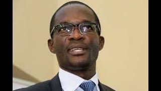 IT IS WELL: Ezra Chiloba leads mourners in song at Chris Msando's memorial service