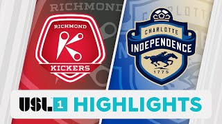 10.26.2024 | Richmond Kickers vs. Charlotte Independence - Game Highlights