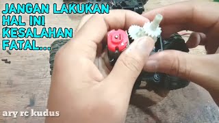 kesalahan yang tidak boleh di lakukan pada rc rock crawler