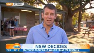 Nine News Sydney: NSW Election Reports (28/3/2015)