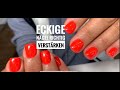 WIE Eckige Nägel BOMBENFEST verstärken #gelnails