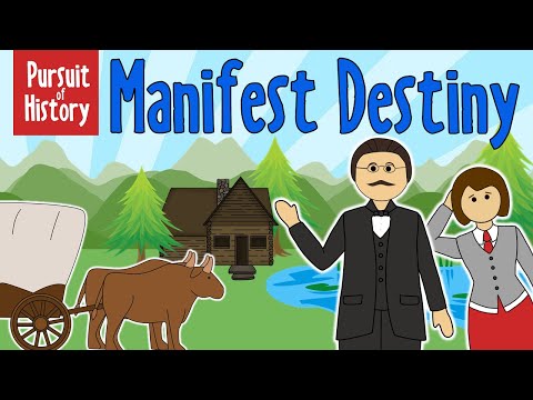What quotes are part of the idea of Manifest Destiny?