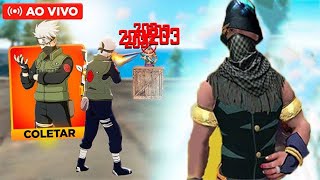 💙  DOGAO 085 AO VIVO 💙KAKASHI SENSEI💙FREE FIRE MOBILE