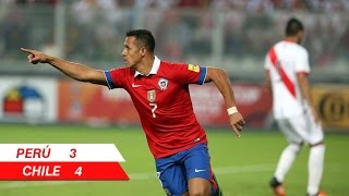 Perú 3 - 4 Chile | Eliminatorias Rusia 2018 | Alberto Jesús López