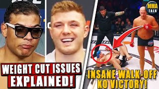 Paulo Costa FINALLY REVEALS why he didn't make weight, Vettori REACTS to his win,Fedor scores KO win