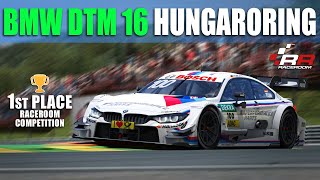 HOTLAP COMPETITION WIN + SETUP | BMW M4 DTM 2016 at Hungaroring | 1.37.752 | Raceroom