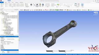 ANSYS Workbench | buckling analysis of connecting Rod