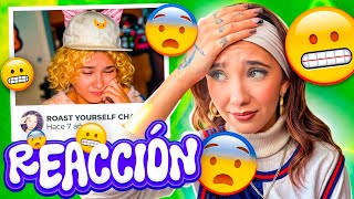 REACCIONANDO A MI ROAST YOURSELF 😳 *que vergüenza* 😐 | Amara Que Linda