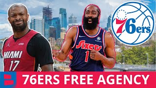 Top NBA Free Agents AFTER The NBA Draft | Latest Sixers Free Agency Rumors: James Harden, PJ Tucker