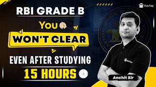 RBI Grade B Exam Analysis & Study Plan 2024 | How to study RBI Grade B Exam | RBI Grade B Mentorship