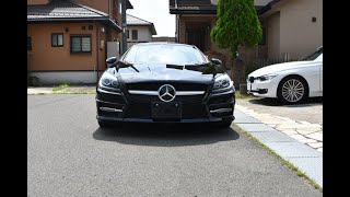 完璧仕上げの輸入車専門プレミアム納車システムTEAM MANOMEがメルセデスベンツSLK200エクスクルーシブをプレミアム納車（奈良県にお住いのお客様）認定中古車を超えるクオリティさをご覧下さい