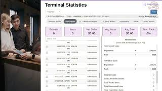 NRS Terminal Statistics - Shift Report Tutorial
