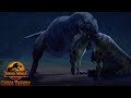 Majungasaurus Vs Suchomimus! Jurassic World Chaos Theory Season 2 Clip!